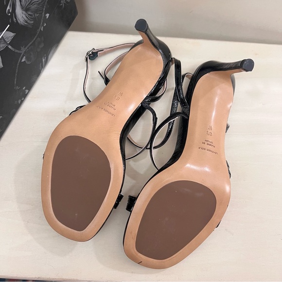 Inez Sofia black patent heels 8.5 wide - Picture 3 of 8